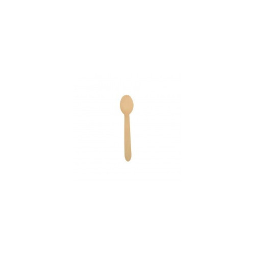 10 Cucharas, madera biodegradable gama Pure 15,7 cm