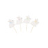 10 palillos para c&oacute;ctel Mi Conejito 8 cm