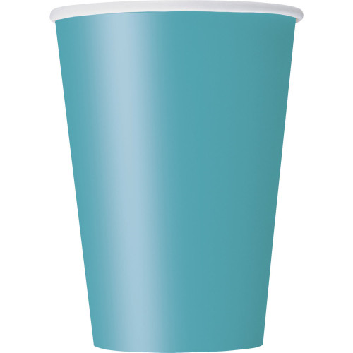 10 vasos grandes color aguamarina - L&iacute;nea Colores B&aacute;sicos