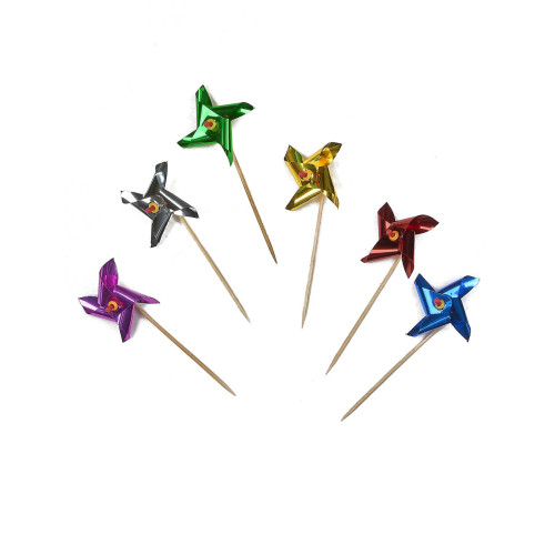 12 Molinillos de viento