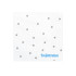20 servilletas blancas con estrellas plateadas "1St Birthday" de pape (33x33 cm) - Blue 1st Birthday