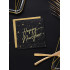 20 servilletas Fin de A&ntilde;o Happy New Year negras y doradas (33 x 33 cm) - New Year's Eve Collection