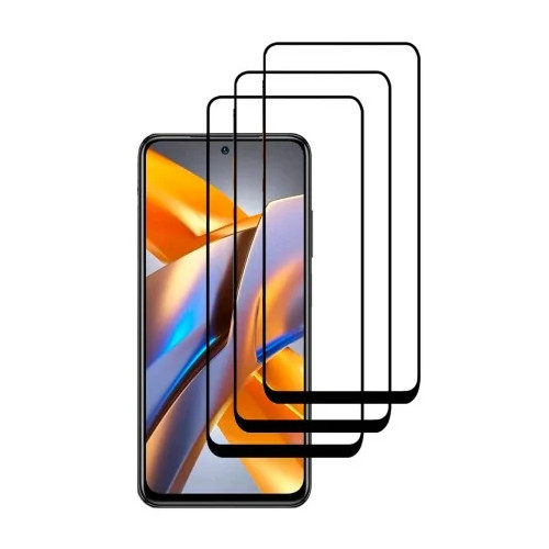 3 X Protector De Pantalla Para Xiaomi Redmi 15 4G (6.9) Cristal Templado Completo 5D