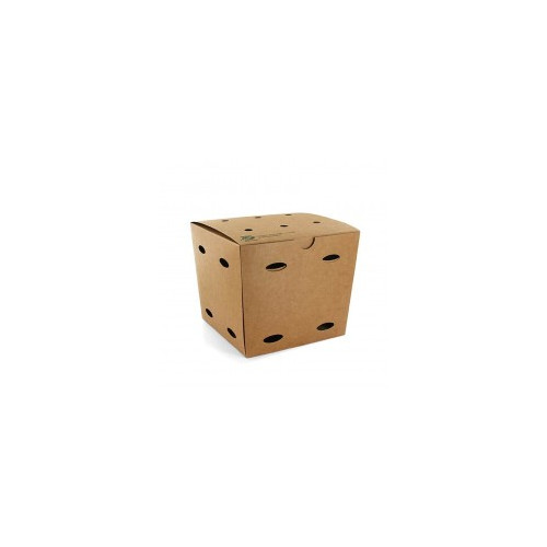 50 Cajas grandes de cart&oacute;n para patatas a la francesa 14 cm x 14,5 cm x 14,5 cm