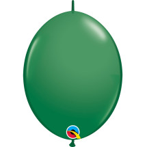 50 globos link o loon verde (30,4cm) - Quick Link Solid Colo...