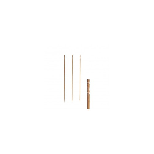 500 Pinchos Brochetas biodegradable gama Pure 15 cm torneado