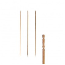 500 Pinchos Brochetas biodegradable gama Pure 15 cm torneado