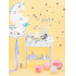 6 platos plateados con forma de estrella de papel (23 cm) - Princess Party