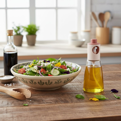 Aceitera Terrae Quid funci&oacute;n tapa spray coral 18 cl