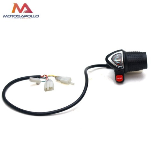 Acelerador el&eacute;ctrico 6PIN 24V mini cross