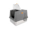 All For Paws Go Fresh Caja Arena Tapa Acero Inoxidable Gris para gatos