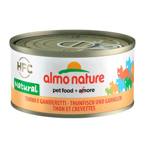 Almo Nature HFC Cat Atun y Langostinos 70g