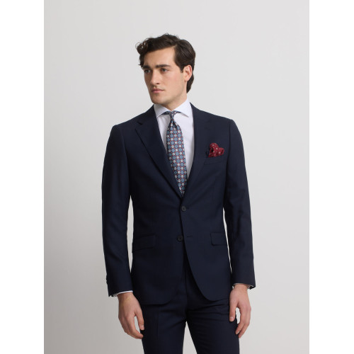 Americana traje estructura azul marino