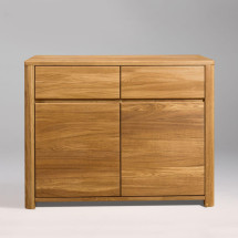 Aparador Cómoda de madera maciza de roble Elsa 2 | NordicSto...
