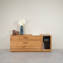 Aparador de madera maciza roble Arvik 3 | NordicStory
