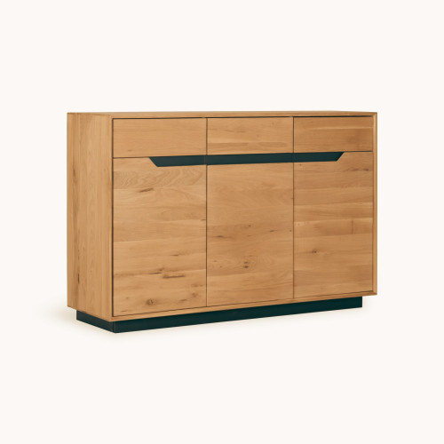 Aparador de madera maciza roble Bremen 2 | NordicStory