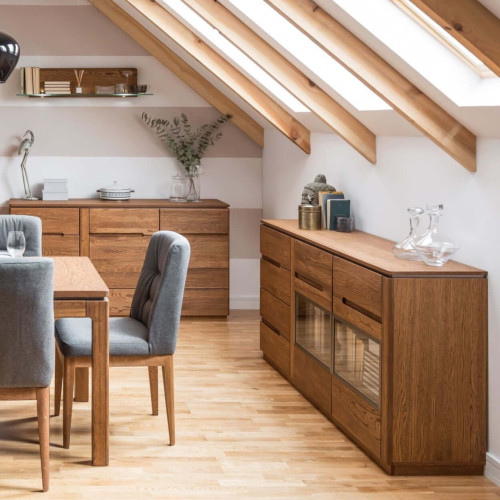 Aparador madera de roble MONTENEGRO 47 | VESKOR