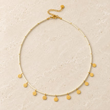 Apple Necklace Ivory