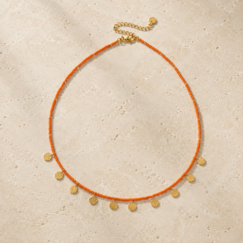 Apple Necklace Orange
