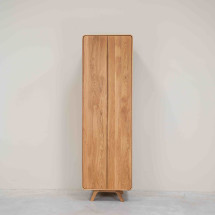 Armario de 2 puertas de madera maciza roble Geneva | NordicS...