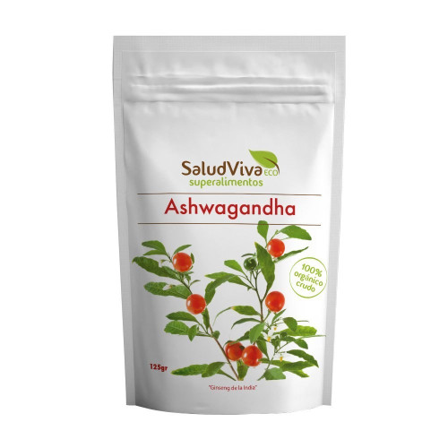 Ashwagandha en Polvo Eco &middot; Salud Viva &middot; 125 gramos