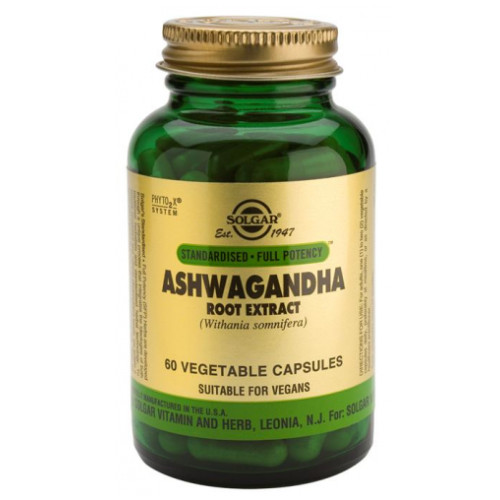 Ashwagandha &middot; Solgar &middot; 60 c&aacute;psulas