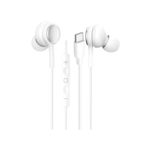 Auriculares Cascos Est&eacute;reo TD-62 para M&oacute;viles con USB-C Blanco