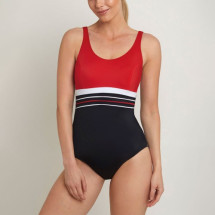 Bañador Natación Docor bicolor con tirantes regulables