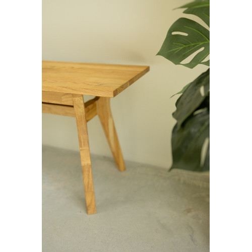 Banco de madera maciza de roble Harold | NordicStory