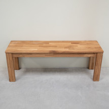 Banco de madera maciza de roble Mauritz 4 | NordicStory
