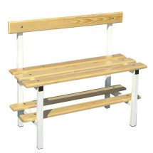 Banco Vestuario Con Respaldo