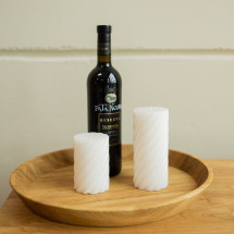 Bandeja decorativa ovalada de madera maciza roble | NordicSt...