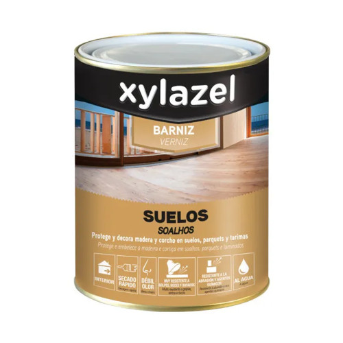 Barniz suelos Xylazel 750 ml.