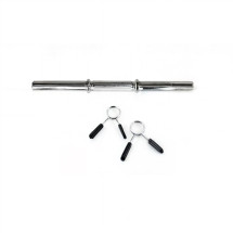 Barra Mancuerna 45cm C/Fijaciones Muelle