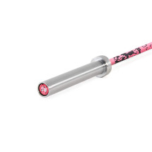BARRA OLÍMPICA 15 KG PINK CAMO HOME-CROMO