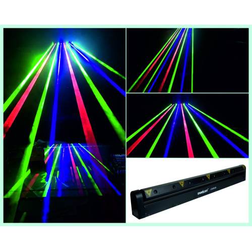Barra Oscilante L&aacute;ser RGB 8 M&oacute;dulos 180W DMX | Efecto Discoteca
