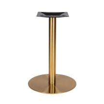 Base de mesa acero inoxidable oro 45 - 50 - 60 cm