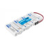 Bateria Plana 9.6V 2000mAh. ENELOOP - AA  con conector JR