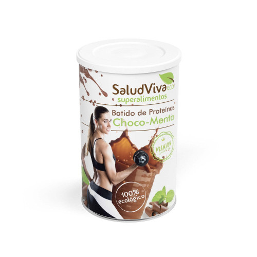 Batido de Prote&iacute;nas de Choco-Menta Eco &middot; Salud Viva &middot; 320 gramos