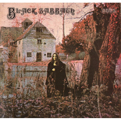 BLACK SABBATH - Black Sabbath (LP,GF,RE NEMS 1970)