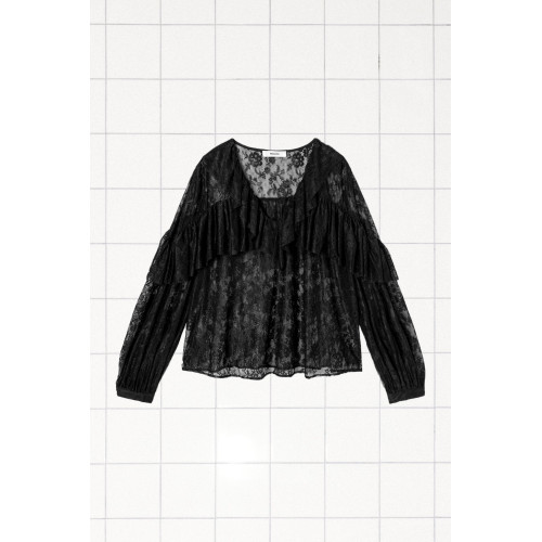 Blusa de encaje