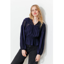 Blusa retro lisa