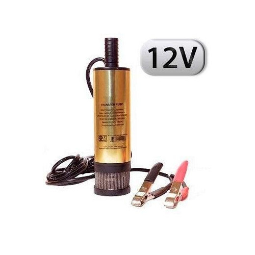 Bomba extracci&oacute;n l&iacute;quidos DC12V con filtro para aceite di&eacute;sel agua