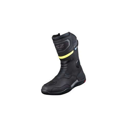 BOTAS LS2 GOBY LADY WATERPROOF NEGRO AMARILLO FLUOR