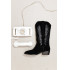 Botas western de piel