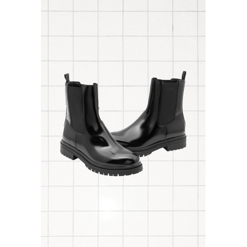 Botines negros