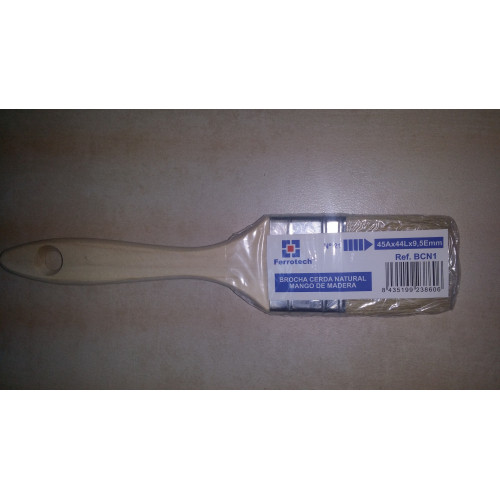 Brocha Ferr. Sencilla Cerda Natural n&ordm; 21