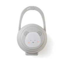 Cajita para 2 chupetes Bear Grey