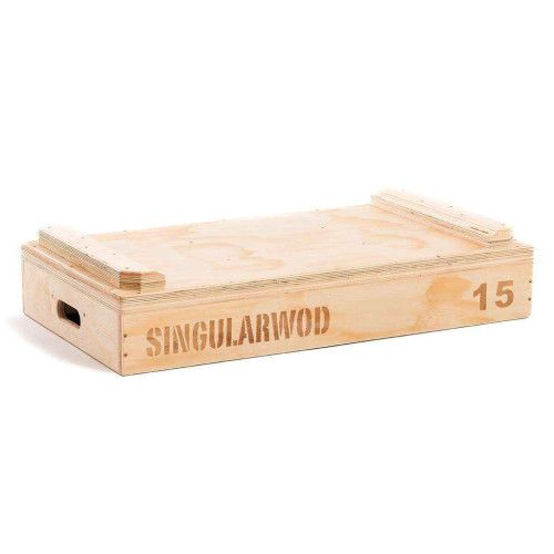 CAJ&Oacute;N DE JERK &Eacute;LITE PARA HALTEROFILIA DE 15 CM