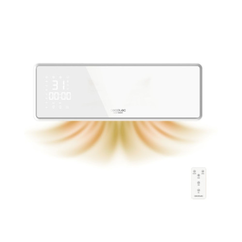 Calefactor cer&aacute;mico Cecotec Ready Warm 5310 PowerBox 2000W 3 modos con mando a distancia blanco